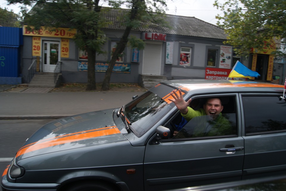 День автомобіліста 2012. Автопробіг. Частина2 5