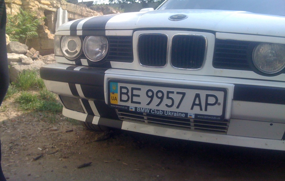 Комплект рамок BMW Club Ukraine 5