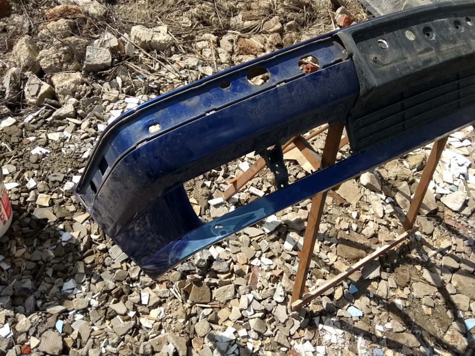 Ремонт переднього бампера BMW e34 4