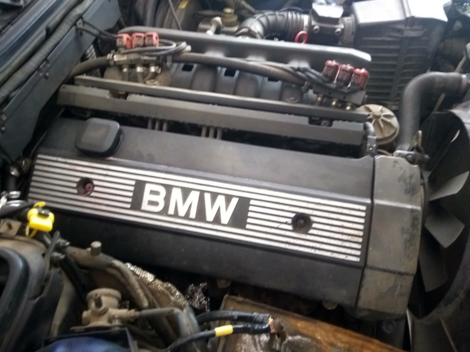 Заміна прокладки клапанної кришки BMW e34 m50b20 без Vanos! 3