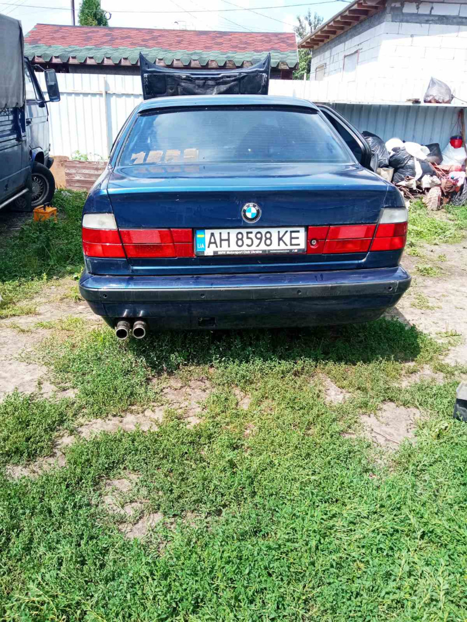 Заміна задньої оптики та бленда номера 2
