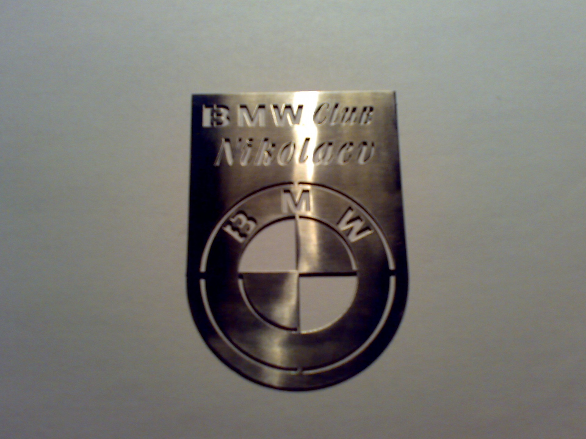Клубний знак BMW. 1