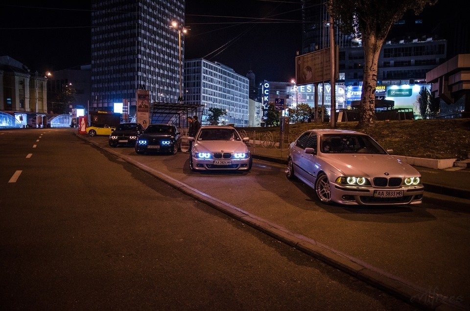 Черговий зліт любителів BMW E39 м. Київ 4