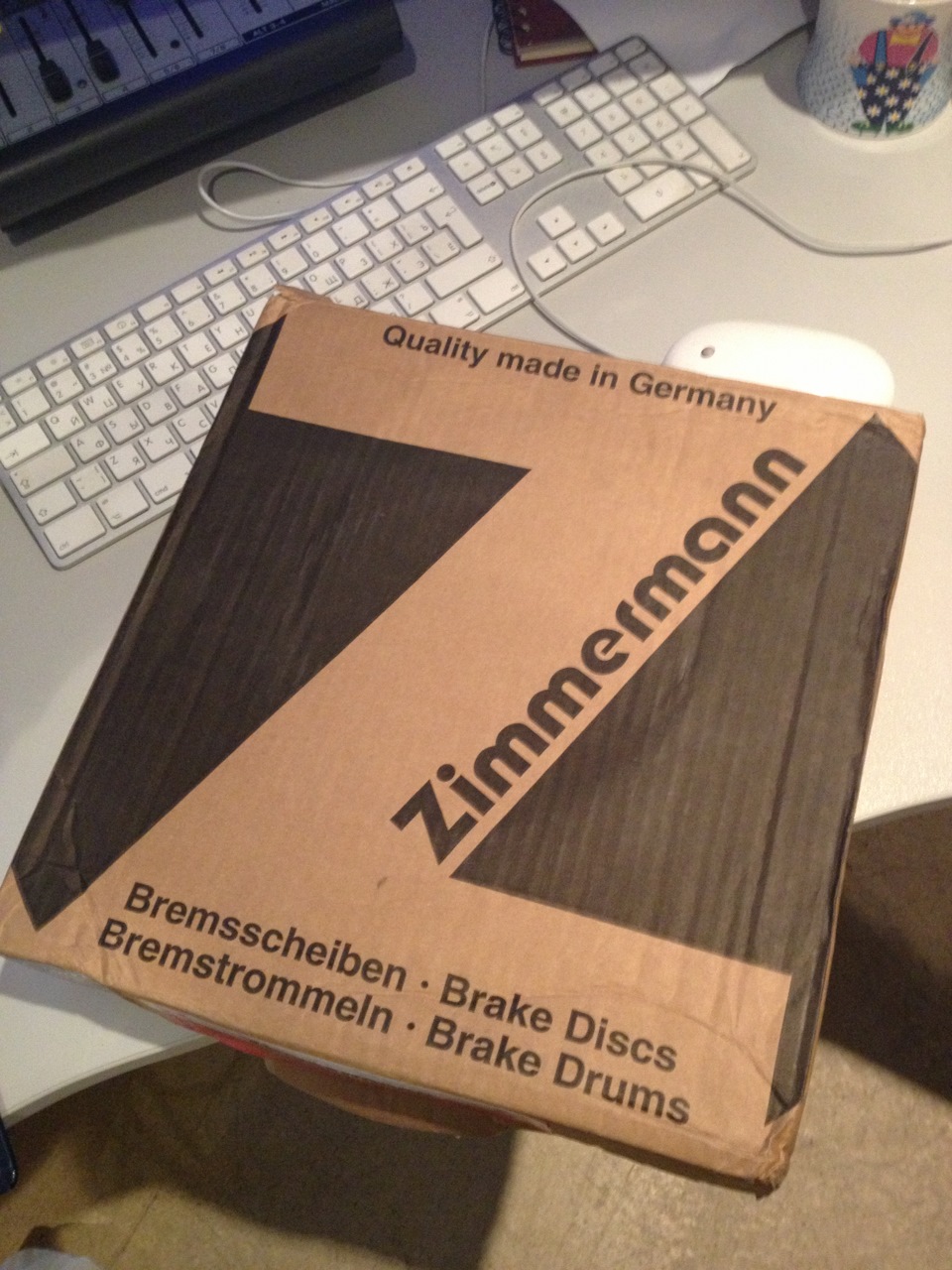 Тормозні диски та колодки Zimmerman 2