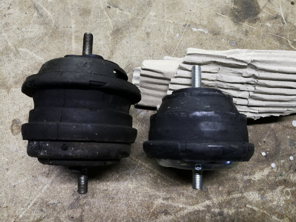 #40 Заміна подушки двигуна на подушку від BMW E36. 1