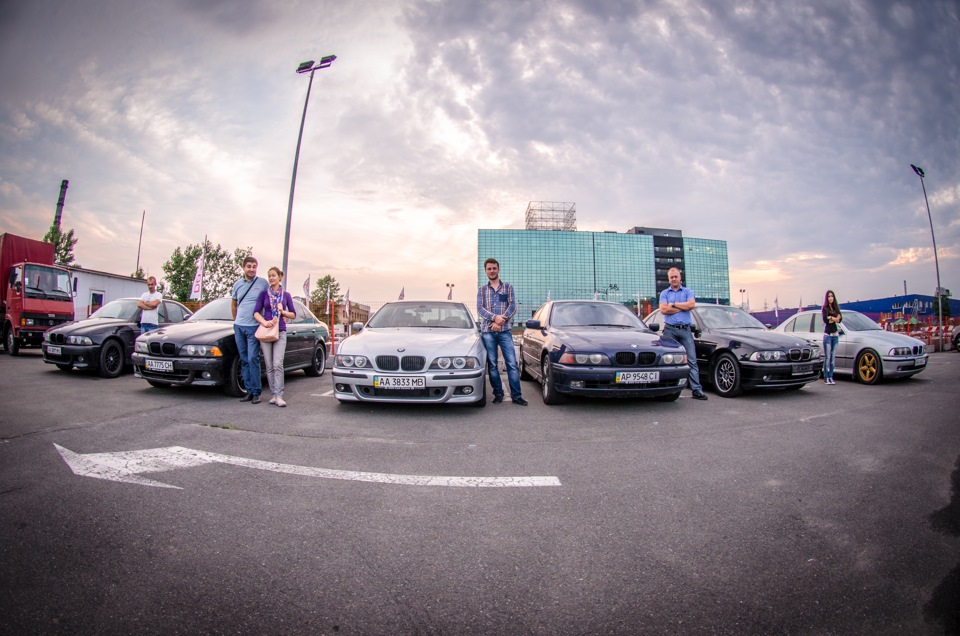 П'ятничний міні зліт любителів BMW e39 1