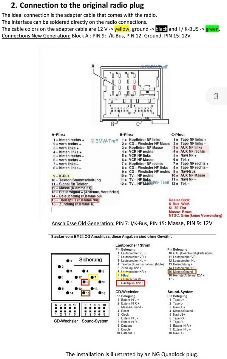 I-BUS Interface Мені на думку 3