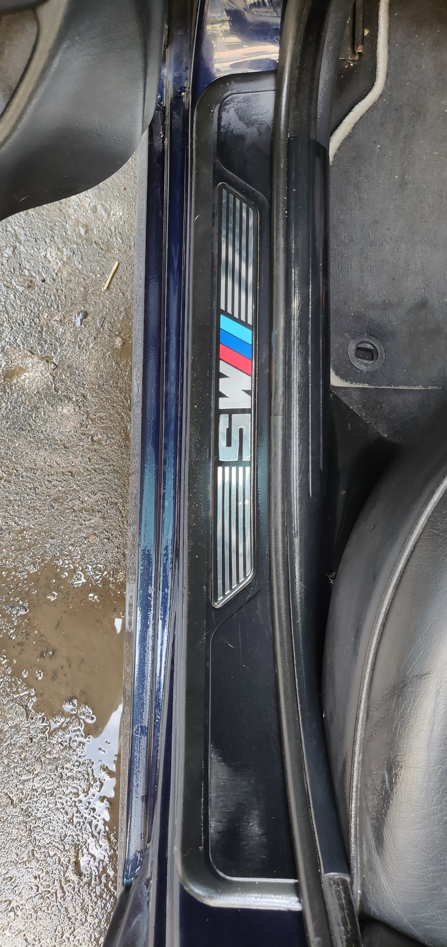 заміна накладок на пороги, M5-style 5
