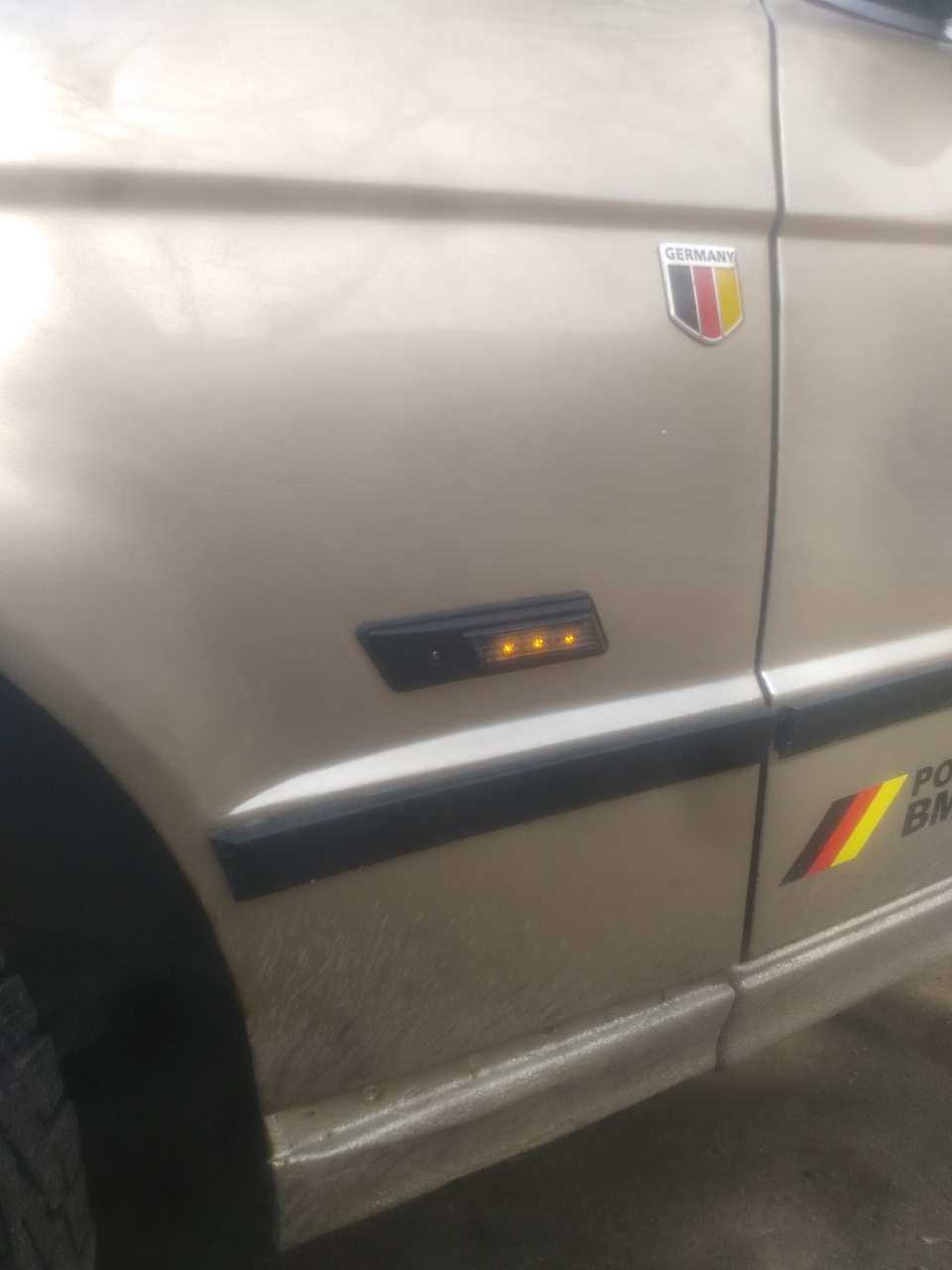 Крила Дорестайл перероблені в Рестайл е34 4