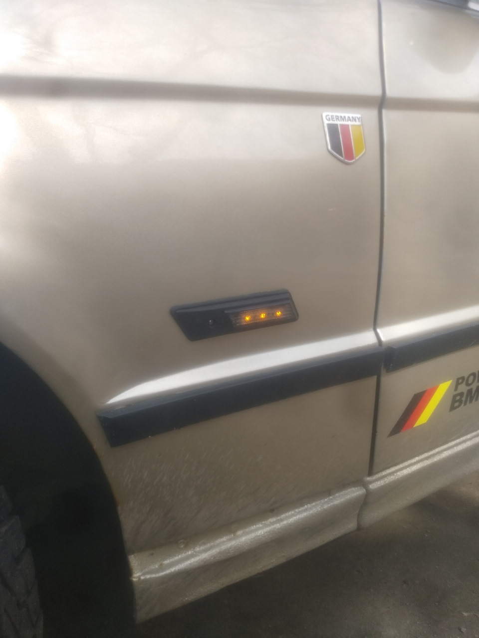 Крила Дорестайл перероблені в Рестайл е34 5