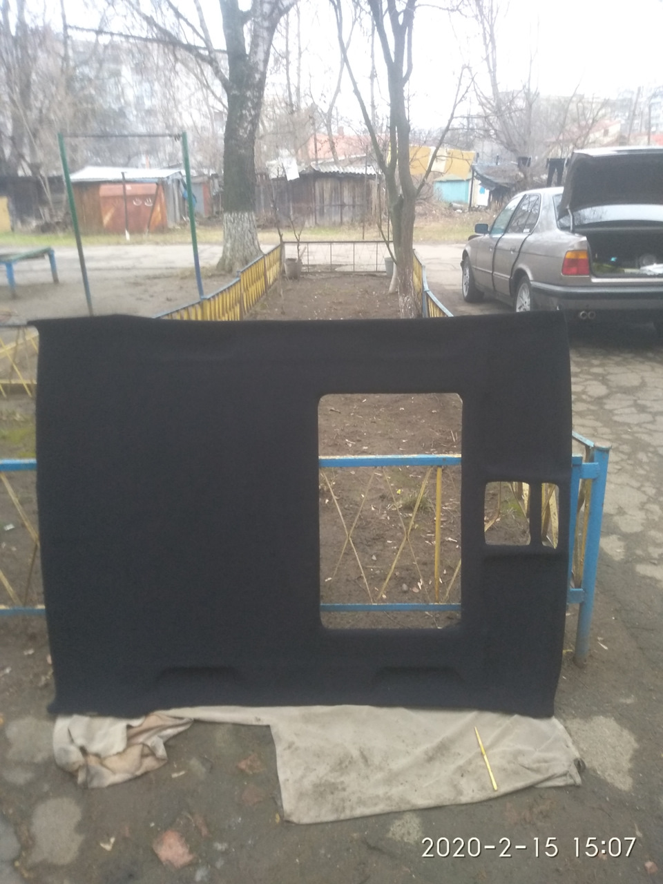 Перетяжка стелі частина 2 Е34 1