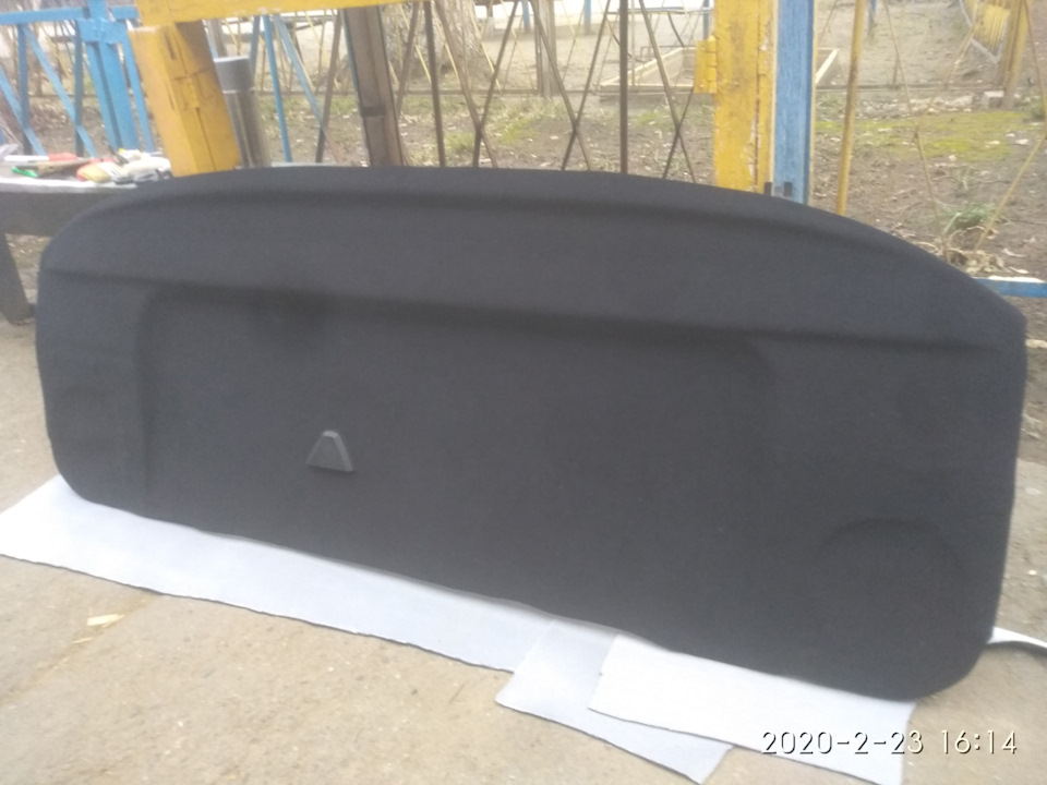 Ремонт задньої полиці е34 1