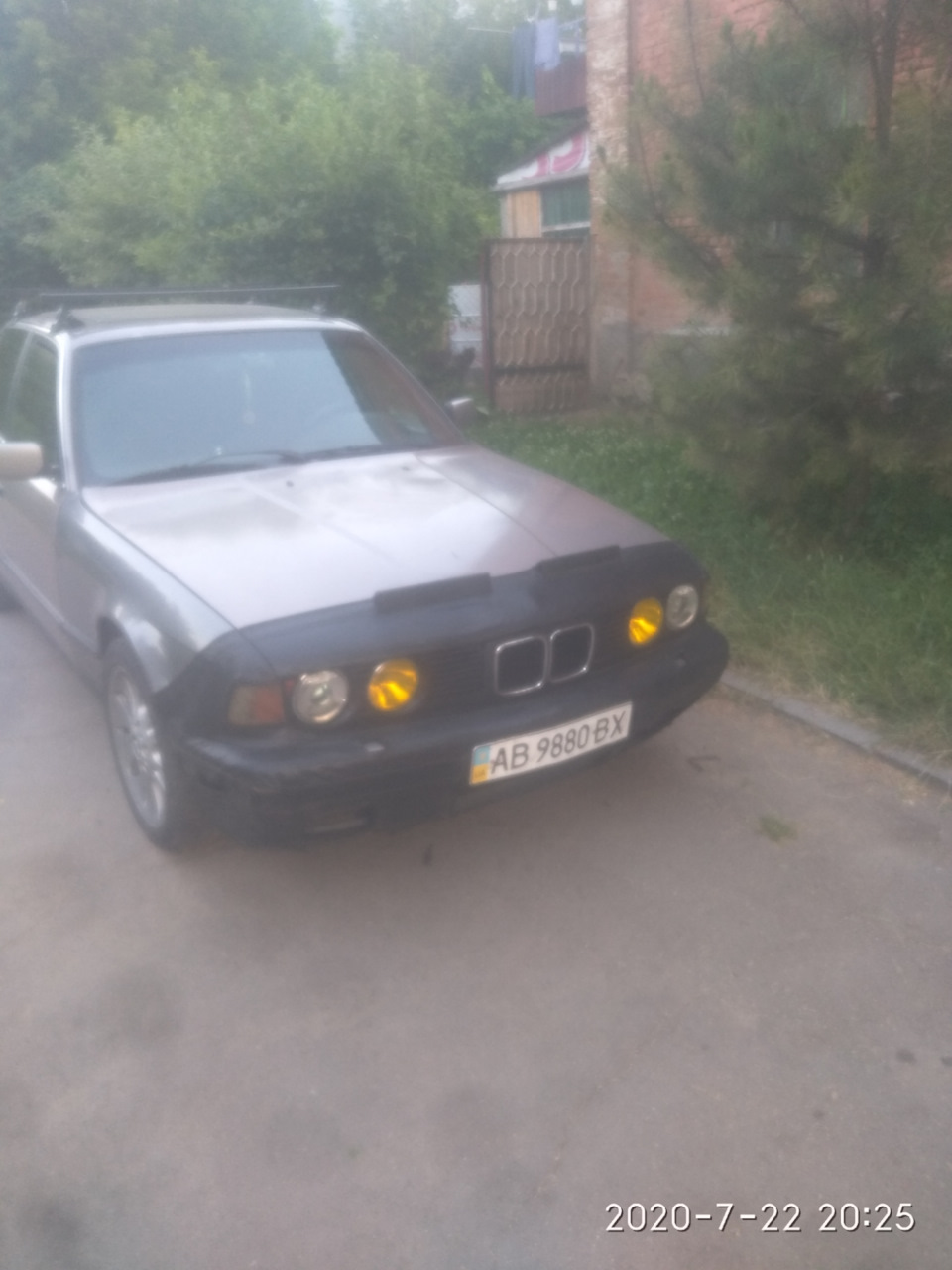 Захист морди на Е34 2