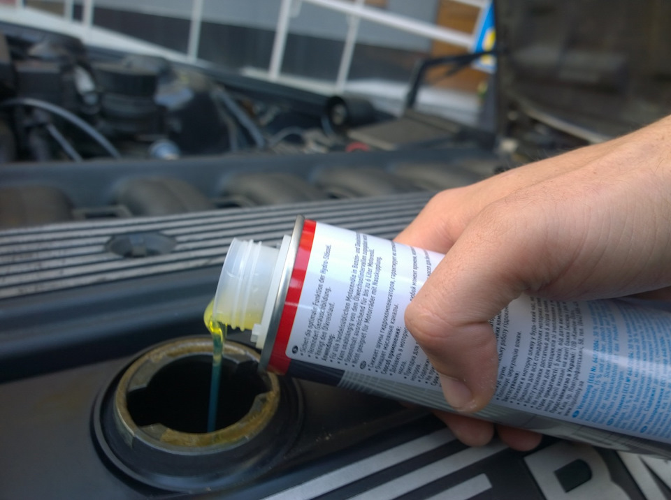 Стук гідрокомпенсаторів vs Liqui Moly 3