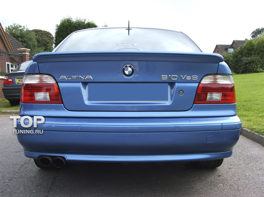 Новий глушник та накладка під глушник Alpina 2