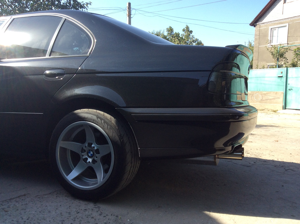 Новий глушник та накладка під глушник Alpina 4