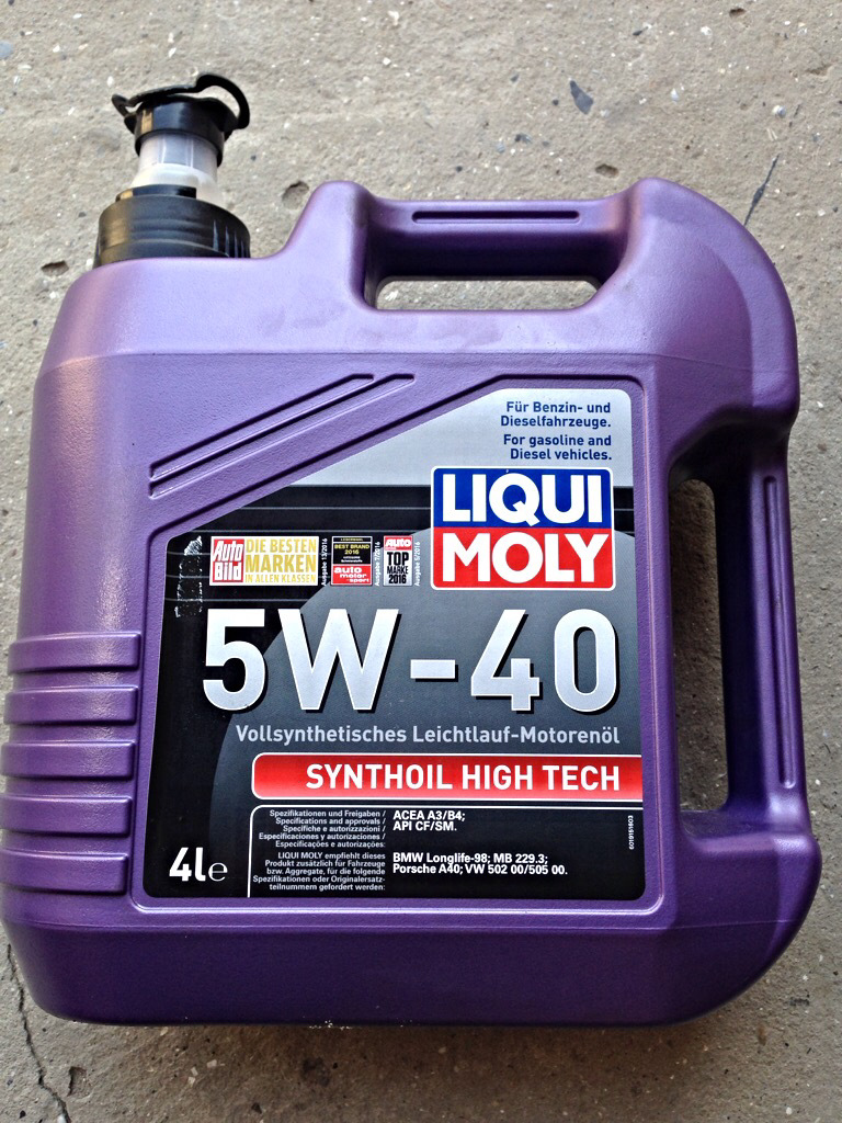 Заміна мастила, перехід з Motul на LIQUI MOLY 3