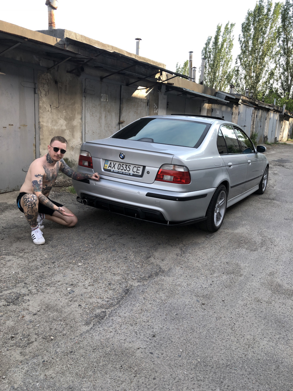Накладка/губа заднього бампера 4