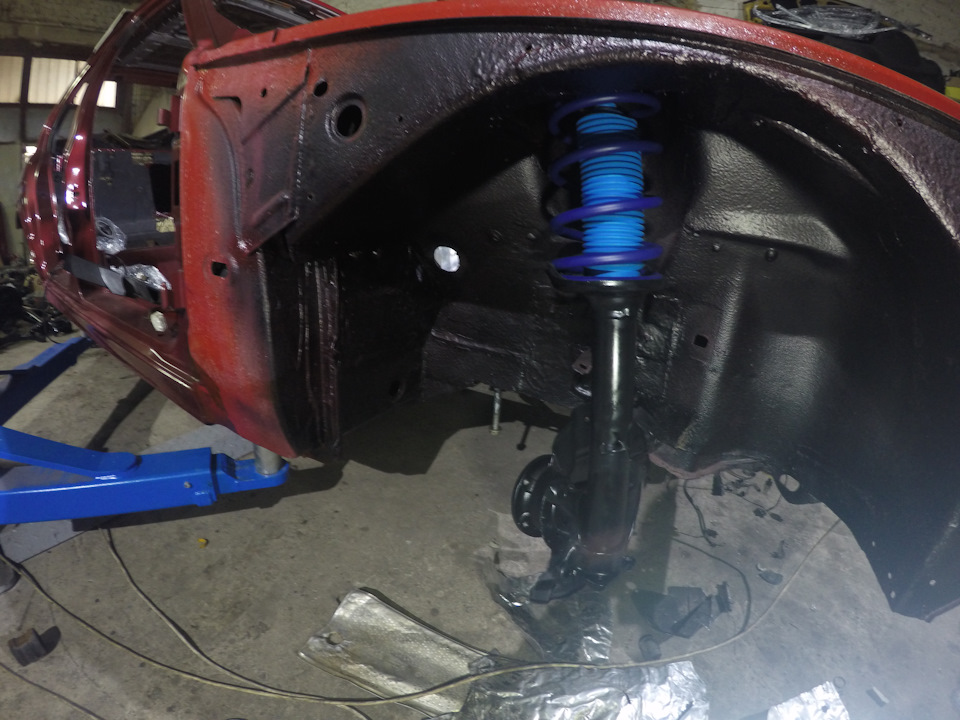 Підготовка до установки ходової. Частина 2 (Bilstein / H&R / Powerflex) 2