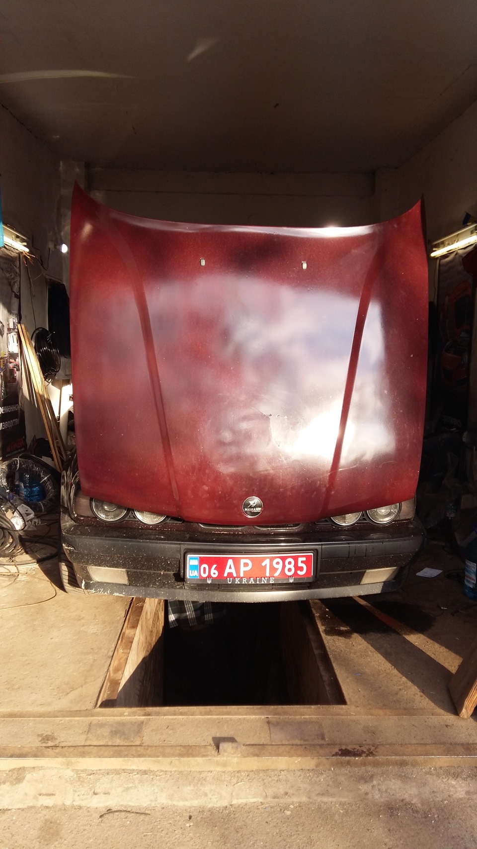 Зняв газ. Повернув стопи. 2