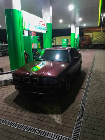 Вимір потужності на диностенді BMW е34 540i 1