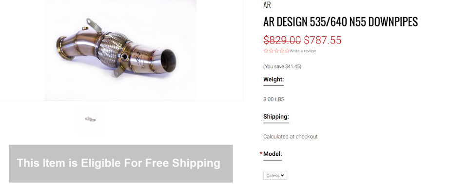 Downpipe 1