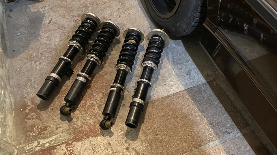 BC Racing BR Type Coilovers e38