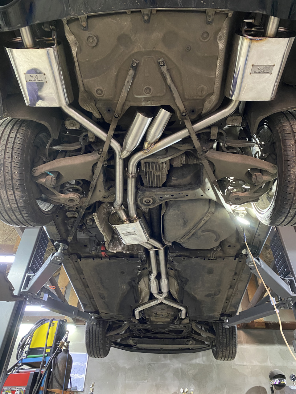 Система випуску audi a7 3,0tfsi 2