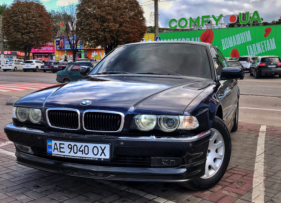 Накладка на бампер Alpina 3