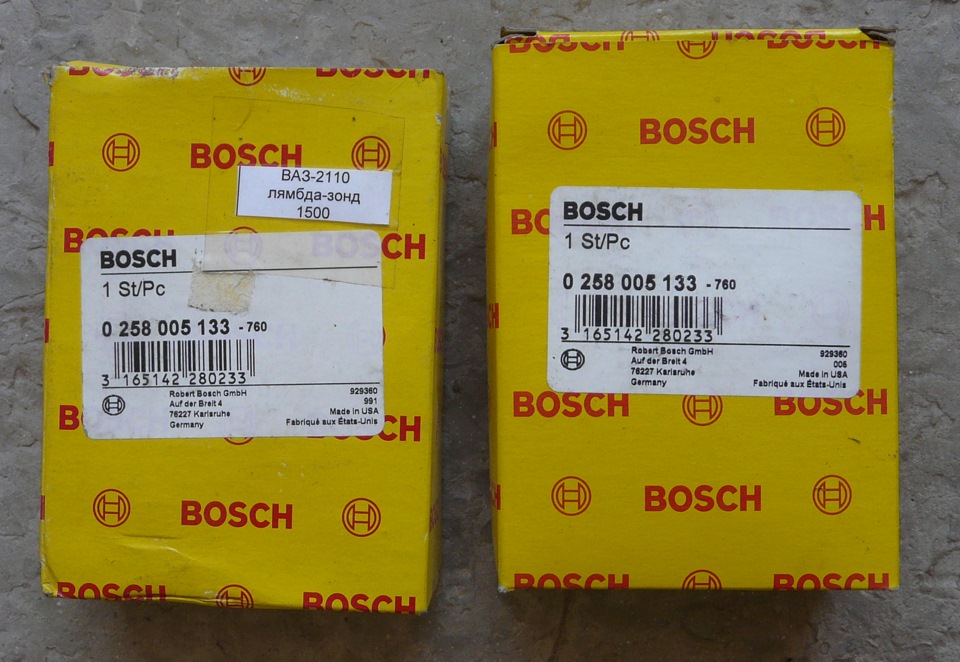 Заміна лямбда-зондів на універсальні Bosch для ТАЗів. 2
