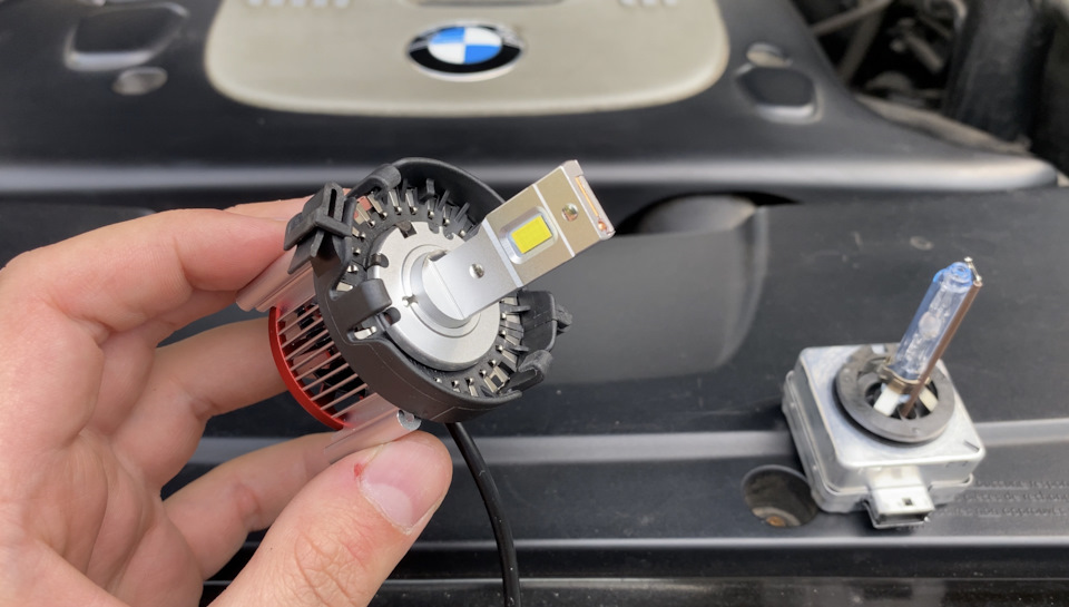 D1S Led замість Ксенона на BMW E65/E66 2