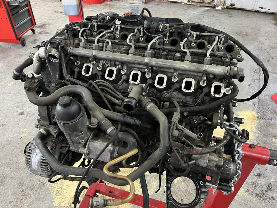 Причина поломки двигуна BMW M57 E65 3