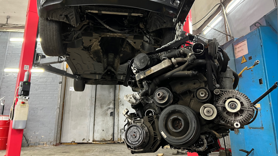 Причина поломки двигуна BMW M57 E65 2