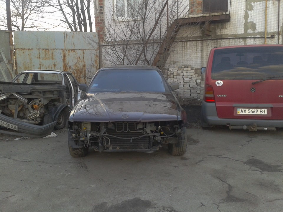 Новий капот, відновлення бампера 2