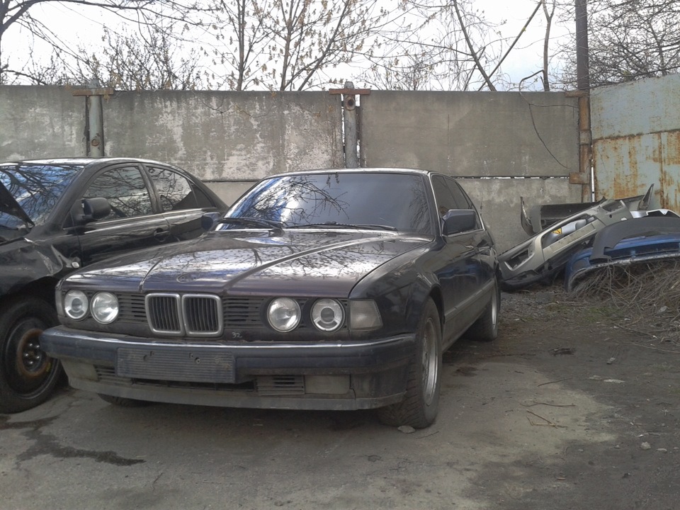 Пилим BMW e32 735! 4