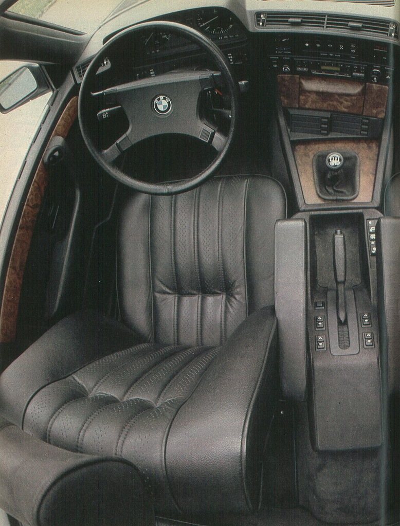 Тест BMW 735i Executive 1984 1
