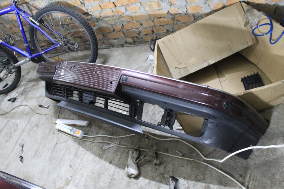 Бампер v8 3