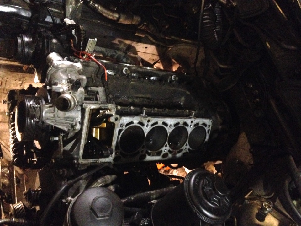 Разборка двигателя M62B44TU: Часть 2 5