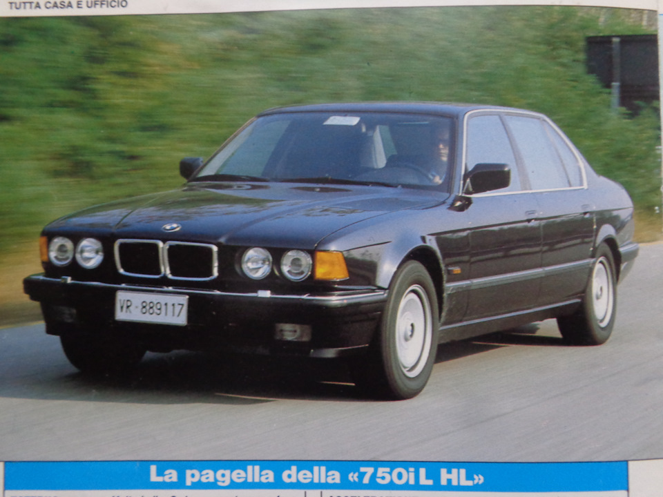 Італійський тест 750i e32 Highline 3