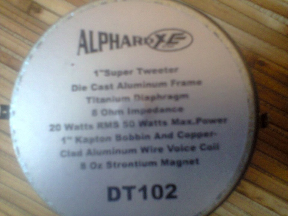 Alphard DT102. 3