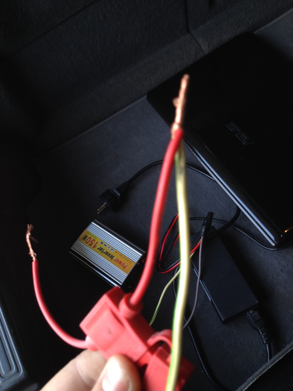 220V на борту. Процес установки. 5