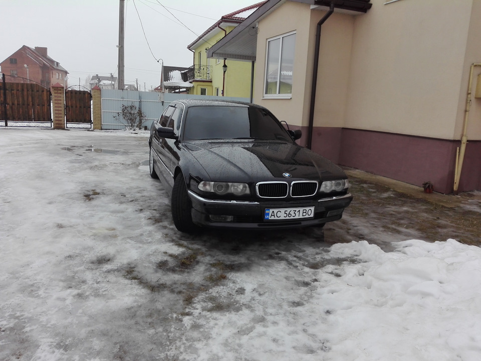 Bmw 740I winter look 2