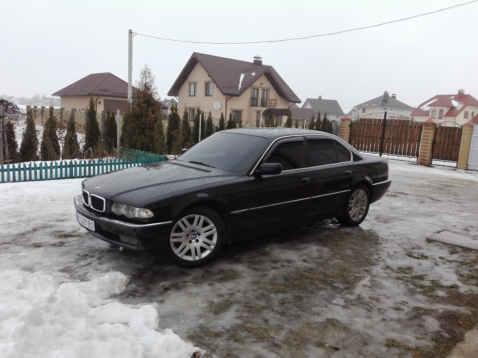 Bmw 740I winter look 1