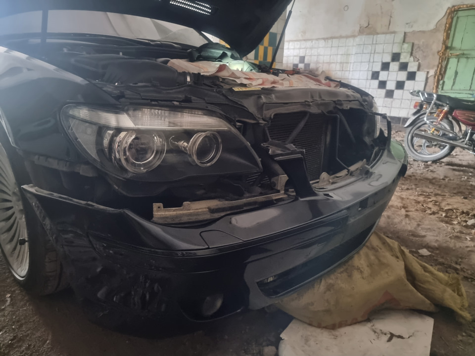 Заміна лампочки габаритів ангельських вічко 1