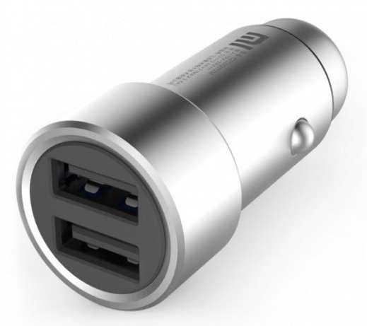 Зарядний для портативних пристроїв Xiaomi Car Charger Silver 3