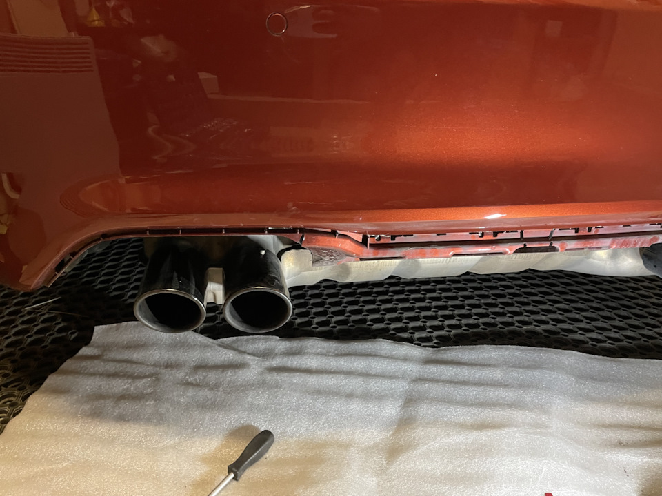 Прикладка BMW M Performance F87 M2 Carbon Rear Diffuser 4