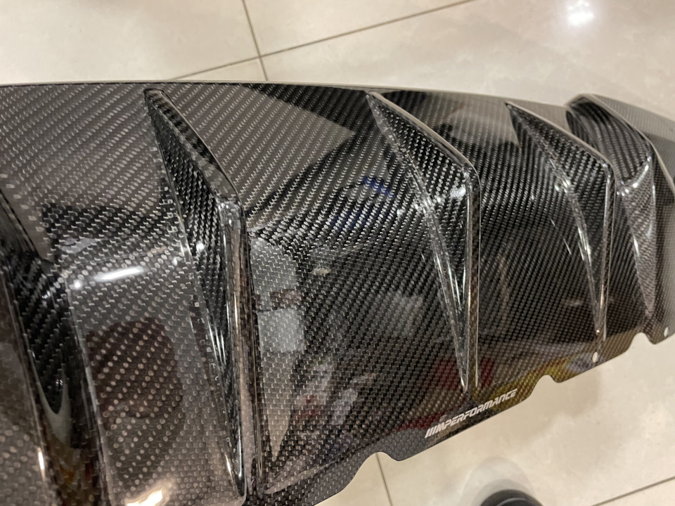 Прикладка BMW M Performance F87 M2 Carbon Rear Diffuser 2