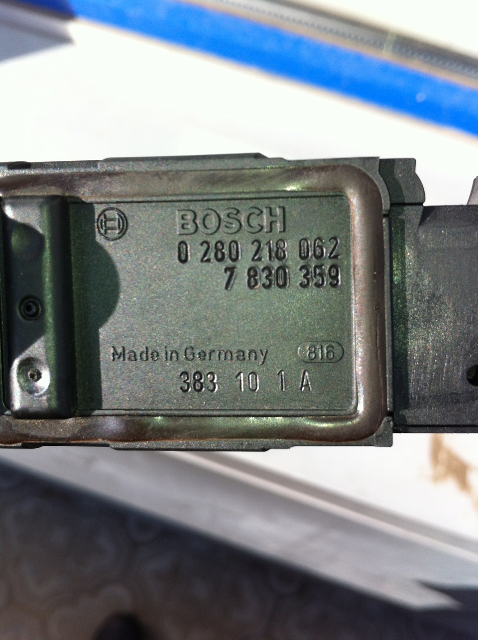 Чистка витратоміра (MAF sensor) 5