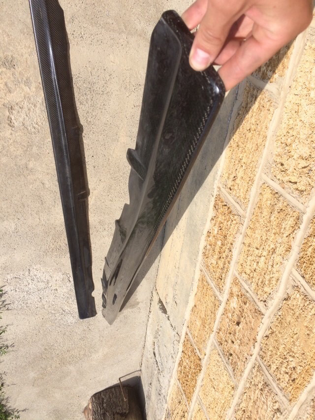 Sideskrit carbon splitter 4