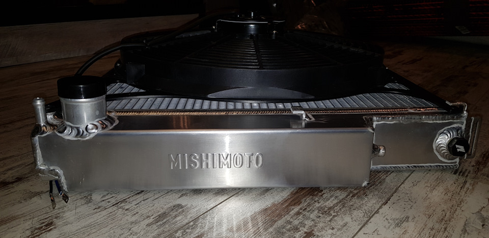 125 mishimoto bmw m3 e36 cooler & fan 3